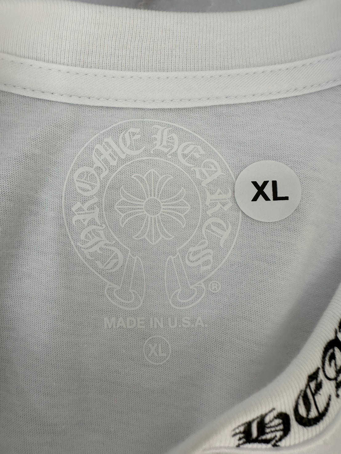 CHROME HEARTS CH T-SHRTネックロゴTシャツ