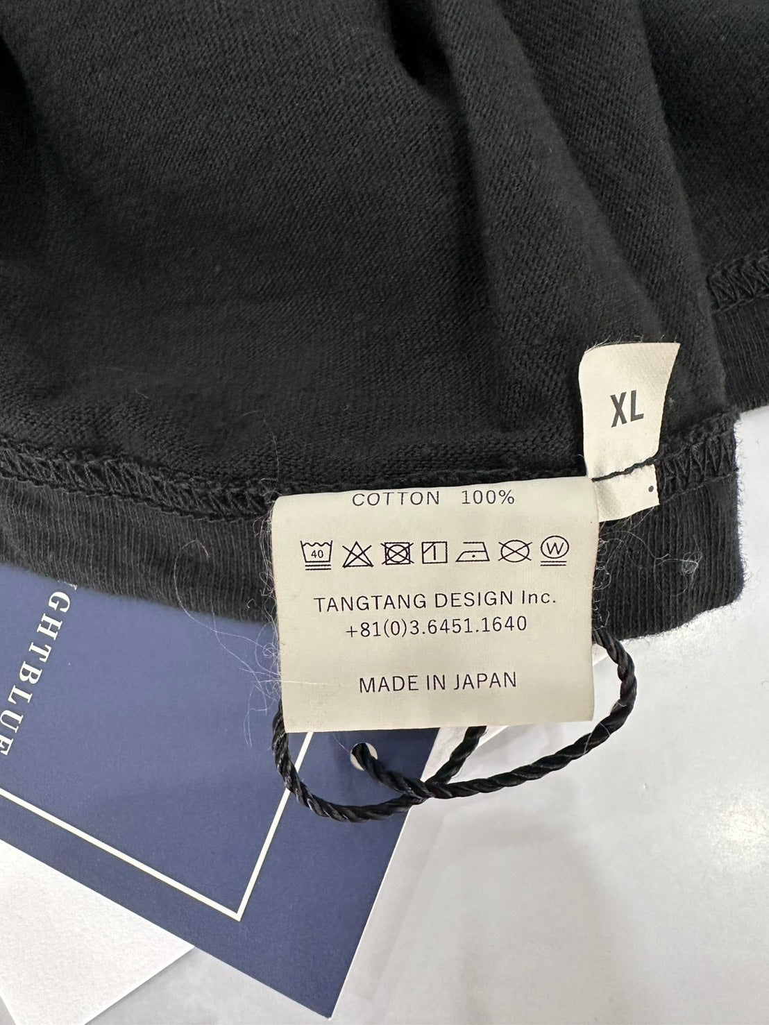 MIDNIGHTBLUE×TANGTANG RIP-OFF Tシャツ