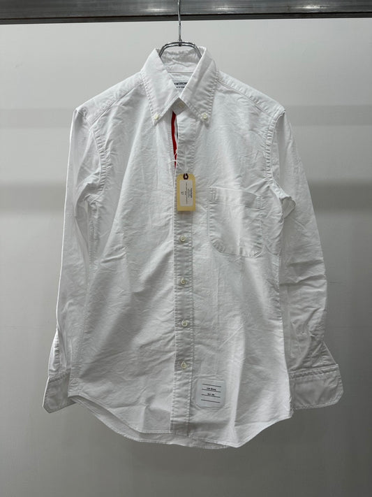 THOM BROWNE CLASSIC L/S BD PC SHIRT