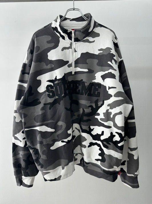 Supreme 26SS Shop Flag Half Zip Pullover