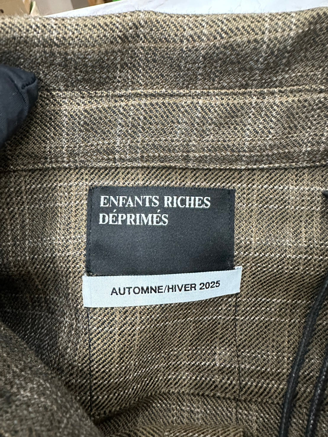 E.R.D 25AW ASSEMBLAGE FLANNEL/BROWN