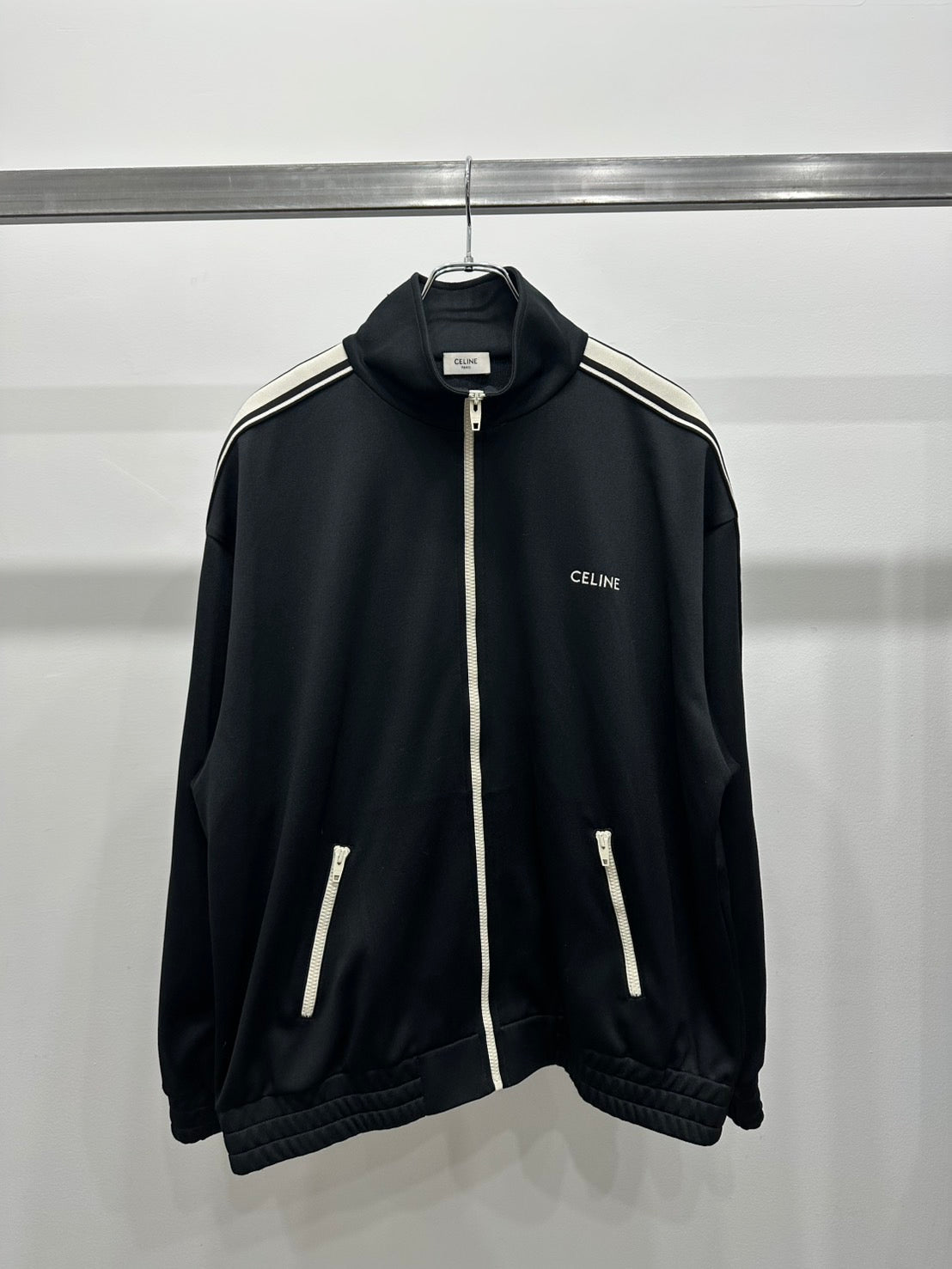 CELINE 2Y490121O ダブルフェイスジャージーブルゾン