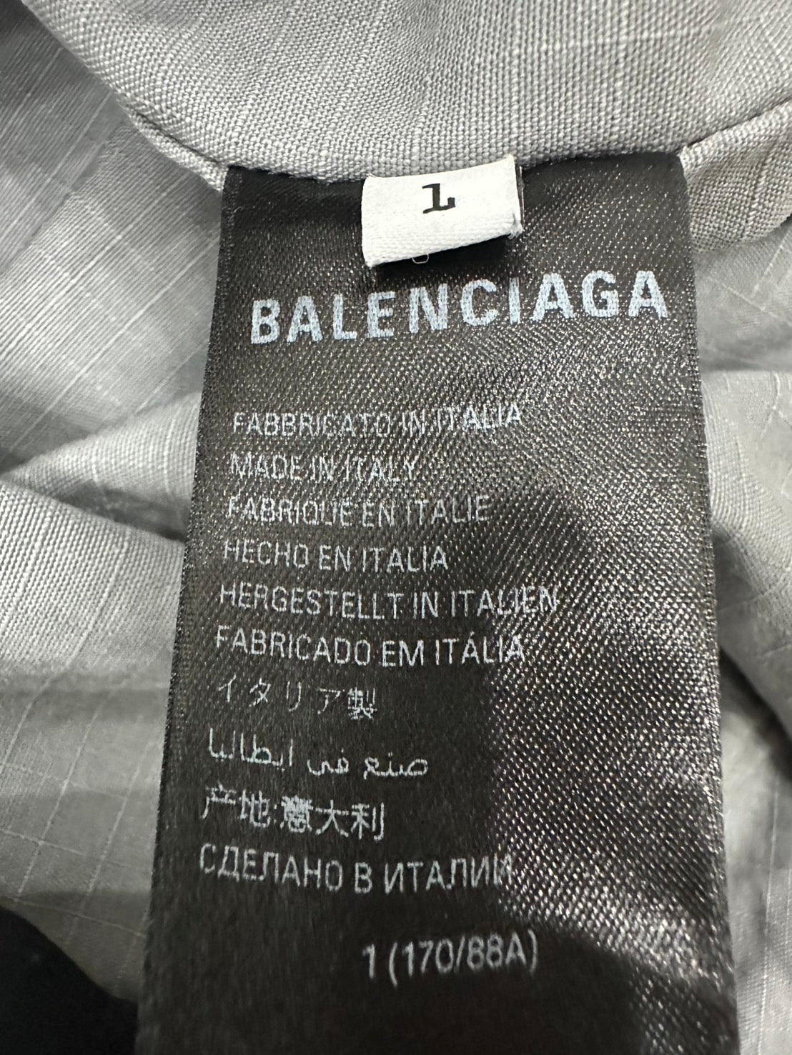 BALENCIAGA 25AW リップストップオーバーサイズブルゾン