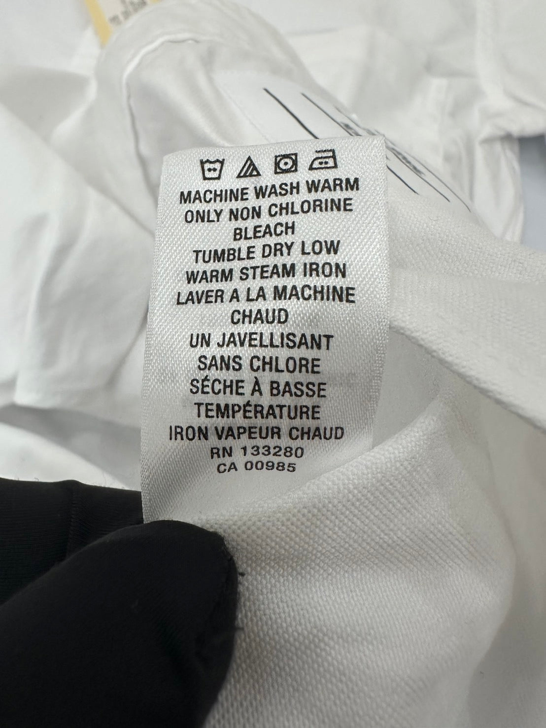THOM BROWNE CLASSIC L/S BD PC SHIRT