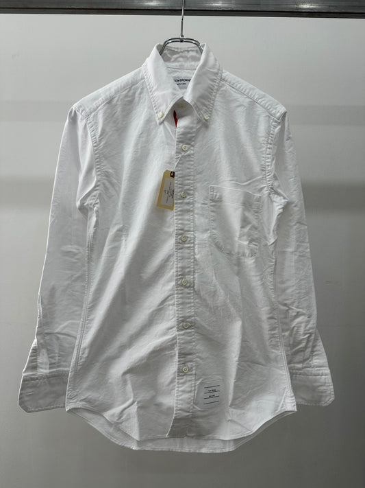 THOM BROWNE CLASSIC L/S BD PC SHIRT