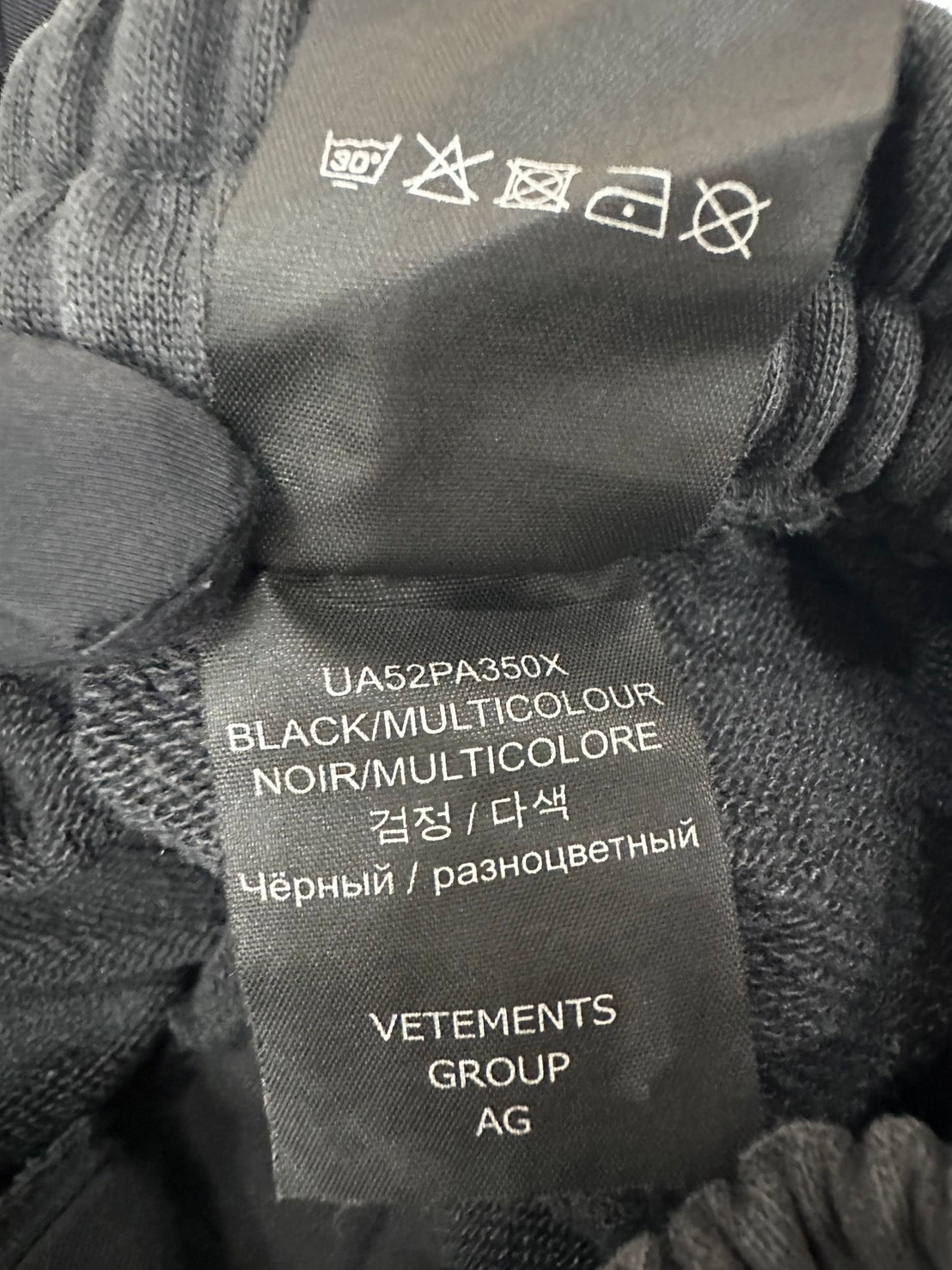VETEMENTS ハードコアスウェットパンツ