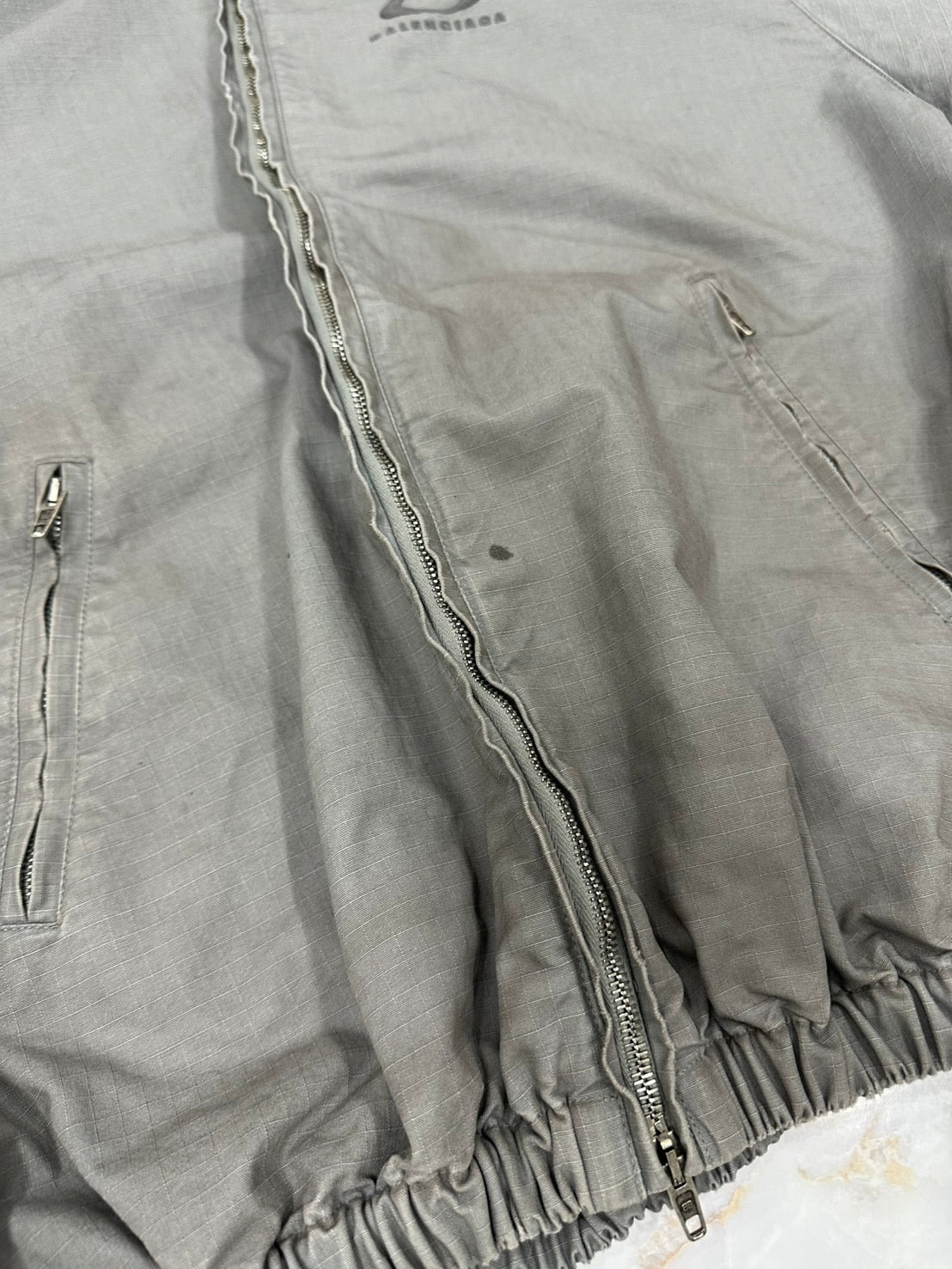 BALENCIAGA 25AW リップストップオーバーサイズブルゾン