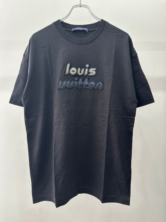LOUIS VUITTON 23AW ビーズエンブロイダードコットンTシャツ