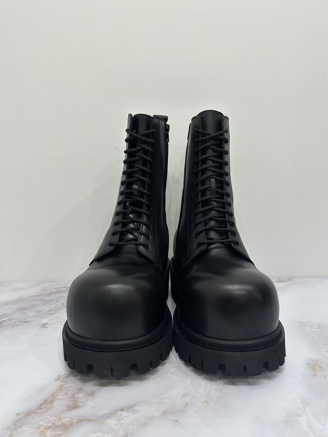 BALENCIAGA STOMPER BOOTIE SOFT LEATHER