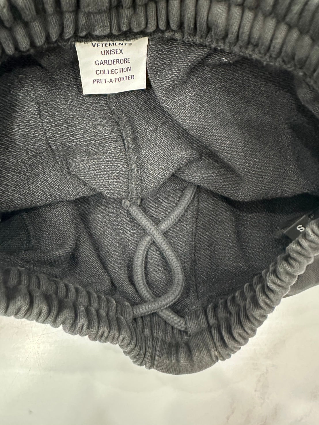 VETEMENTS ハードコアスウェットパンツ
