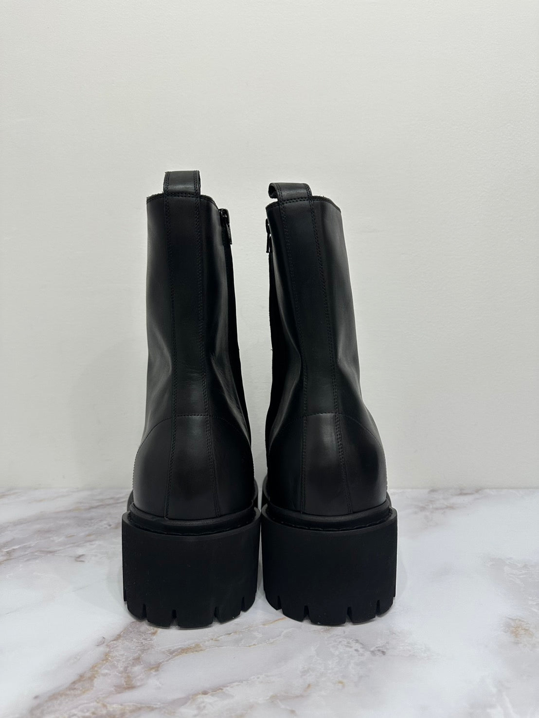 BALENCIAGA STOMPER BOOTIE SOFT LEATHER