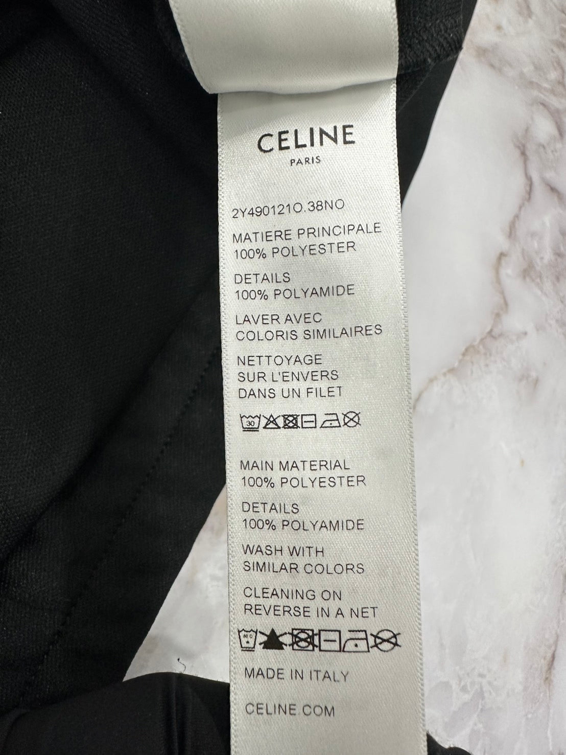 CELINE 2Y490121O ダブルフェイスジャージーブルゾン