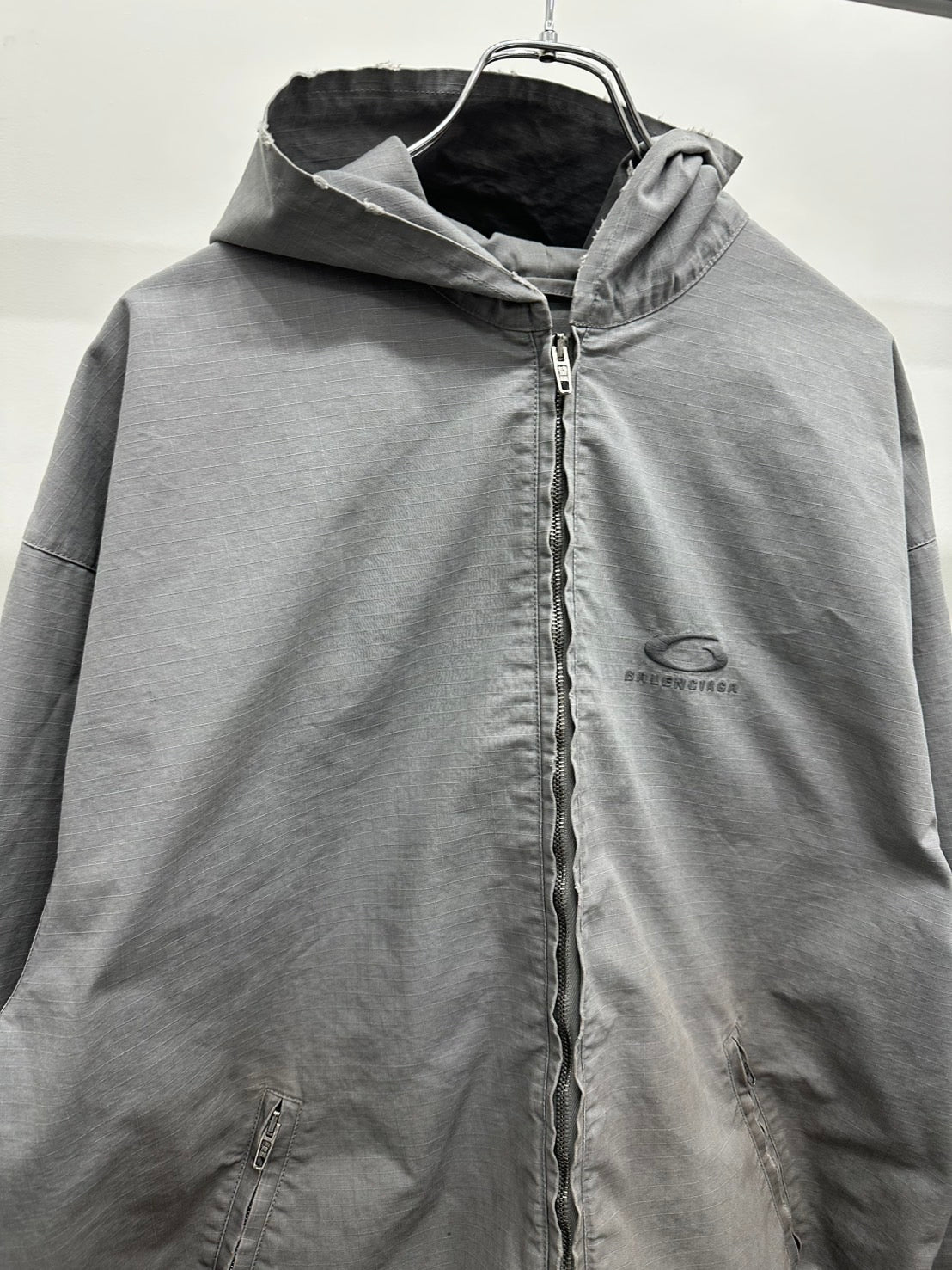BALENCIAGA 25AW リップストップオーバーサイズブルゾン