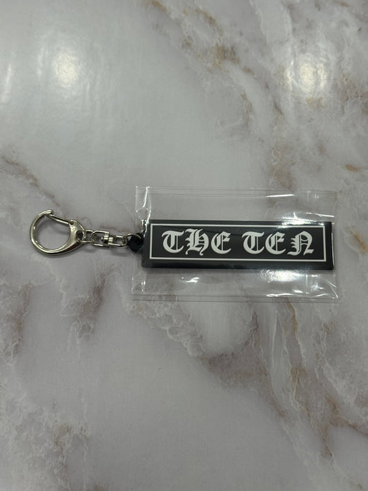 1st Anniversary THE TEN Gothic Logo Key Holder