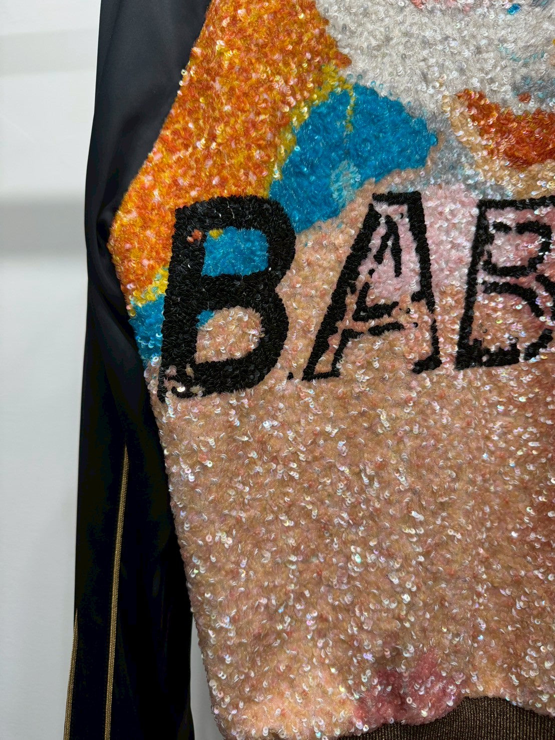 SAINT LAURENT 16SS BABYスパンコールテディブルゾン