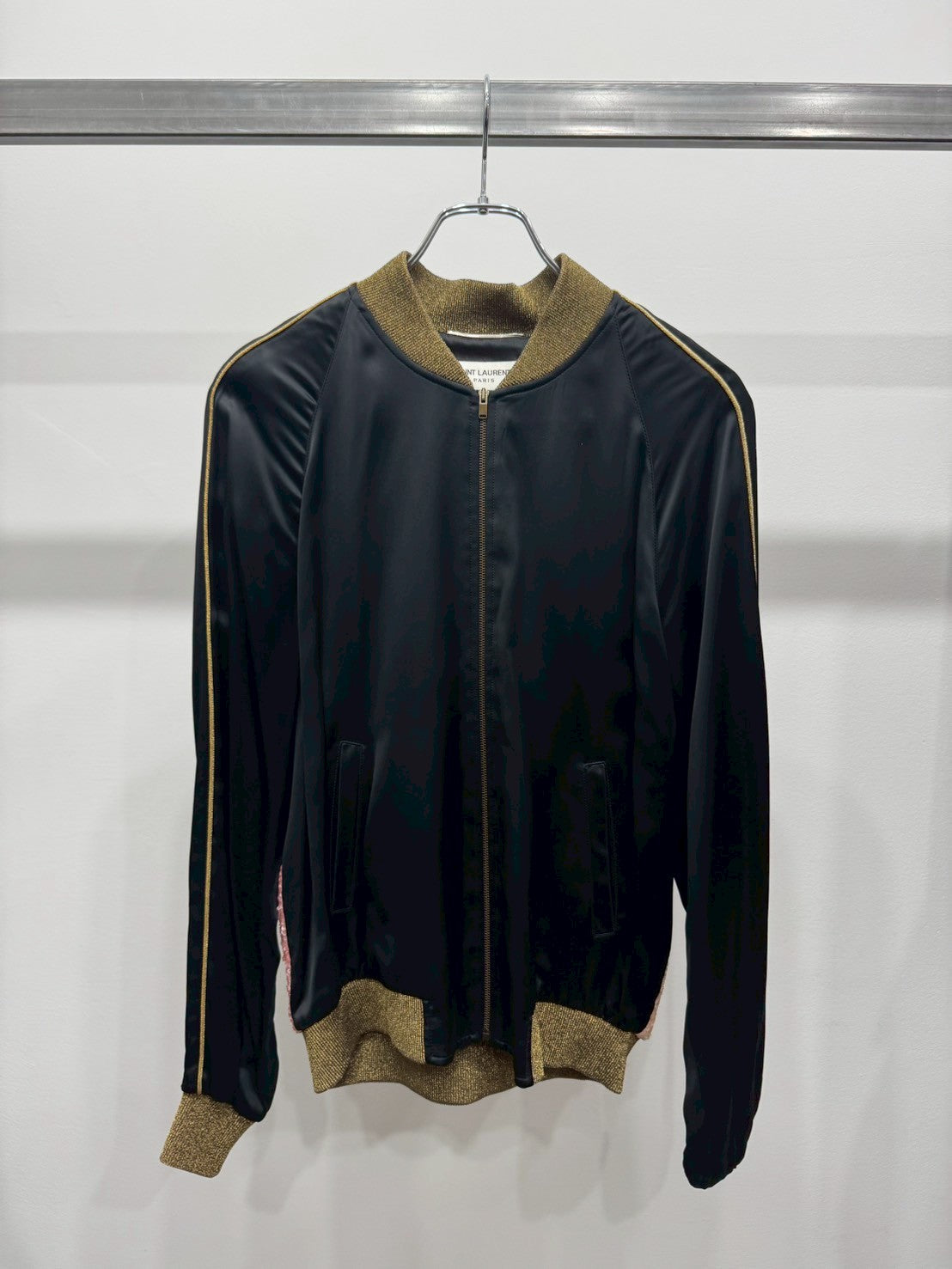 SAINT LAURENT 16SS BABYスパンコールテディブルゾン