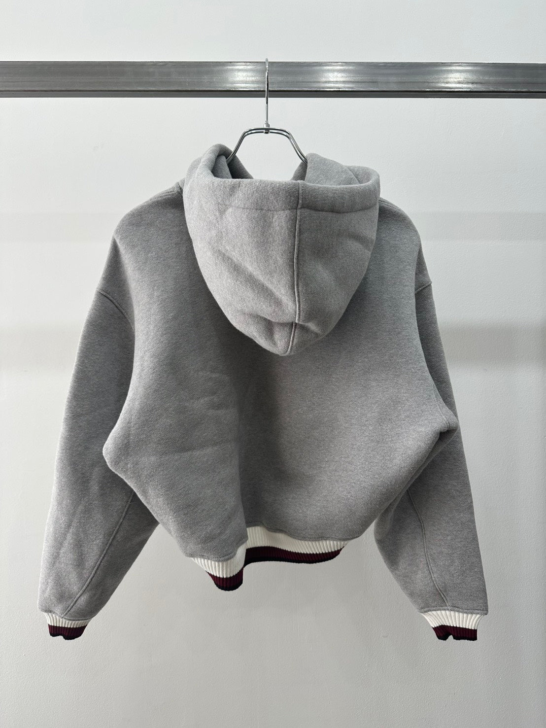 T by ALEXANDER WANG ショート丈プルオーバーパーカー