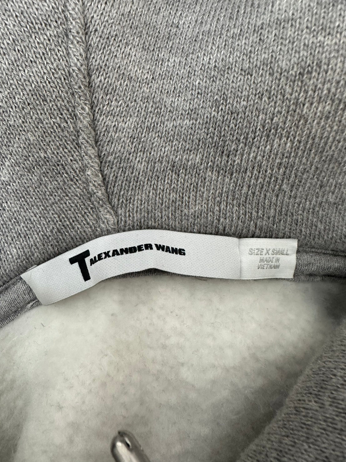 T by ALEXANDER WANG ショート丈プルオーバーパーカー