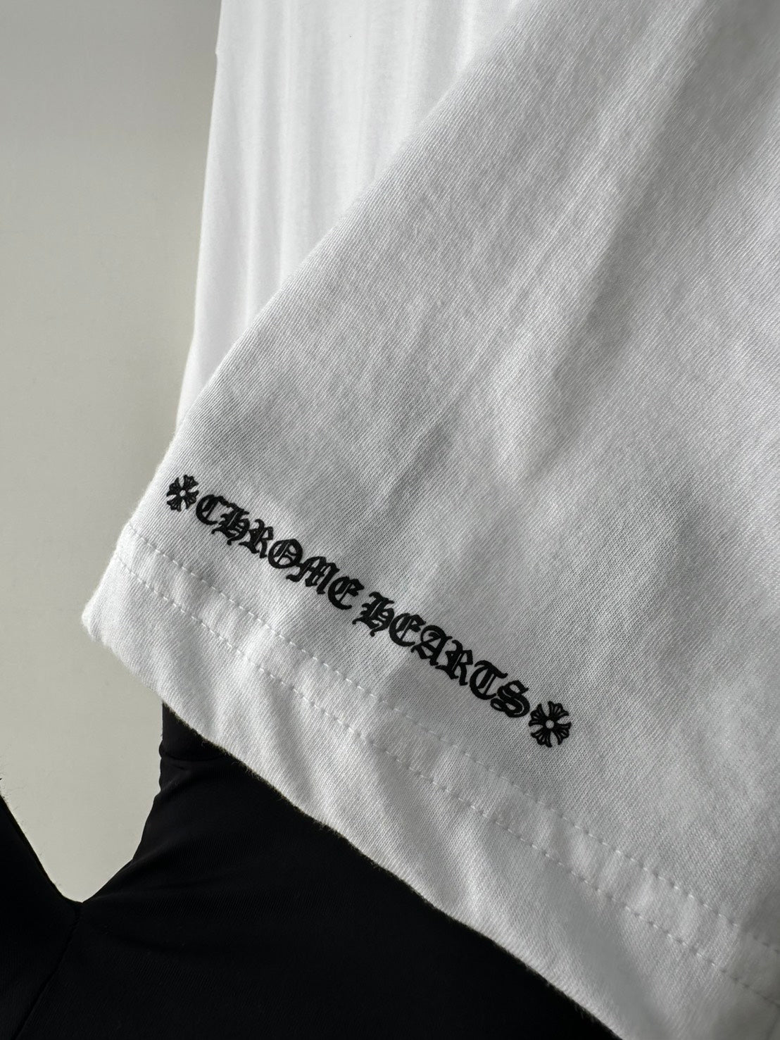 CHROME HEARTS CH T-SHRTネックロゴTシャツ