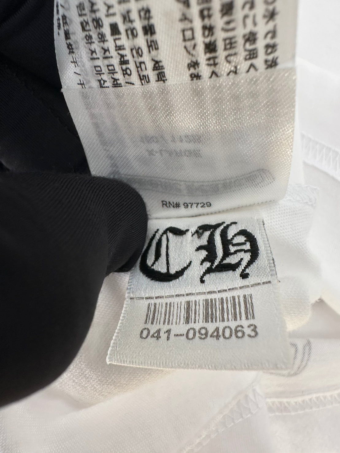 CHROME HEARTS CH T-SHRTネックロゴTシャツ