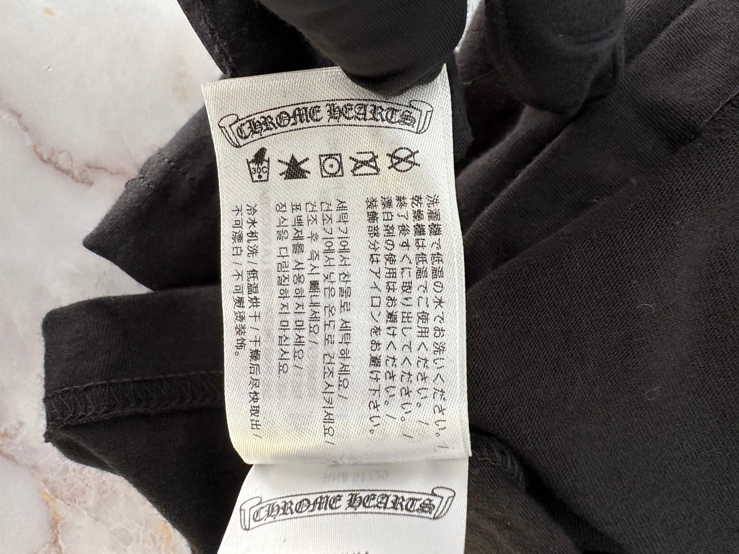 CHROME HEARTS CH T-SHRTネックロゴTシャツ