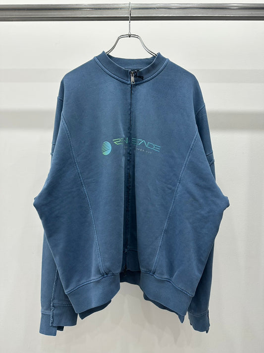 Martine rose ジップアップスウェットブルゾン