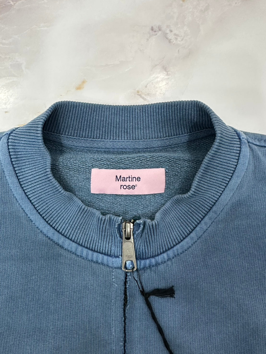 Martine rose ジップアップスウェットブルゾン