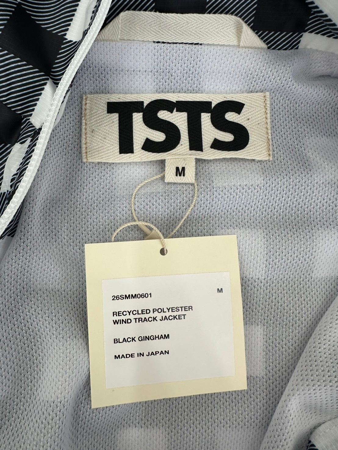 TSTS 26SS POLYESTER WIND TRACK JACKET