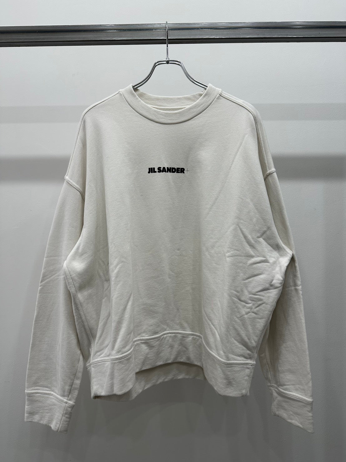JILSANDER+　ロゴクルーネックスウェット