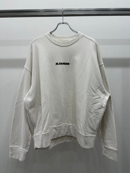 JILSANDER+　ロゴクルーネックスウェット