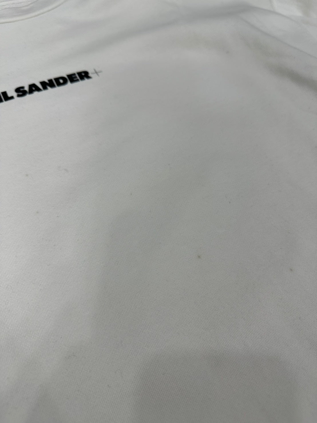 JILSANDER+　ロゴクルーネックスウェット