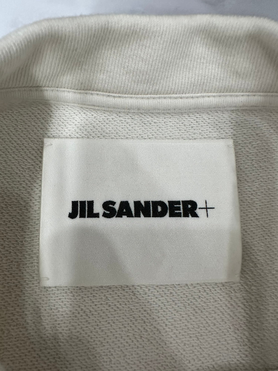 JILSANDER+　ロゴクルーネックスウェット