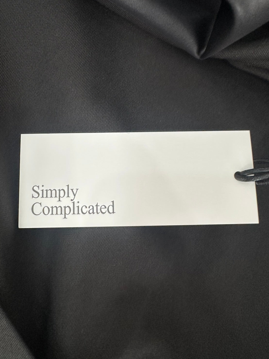 Simply Complicated 26SS CYCLIST COAT