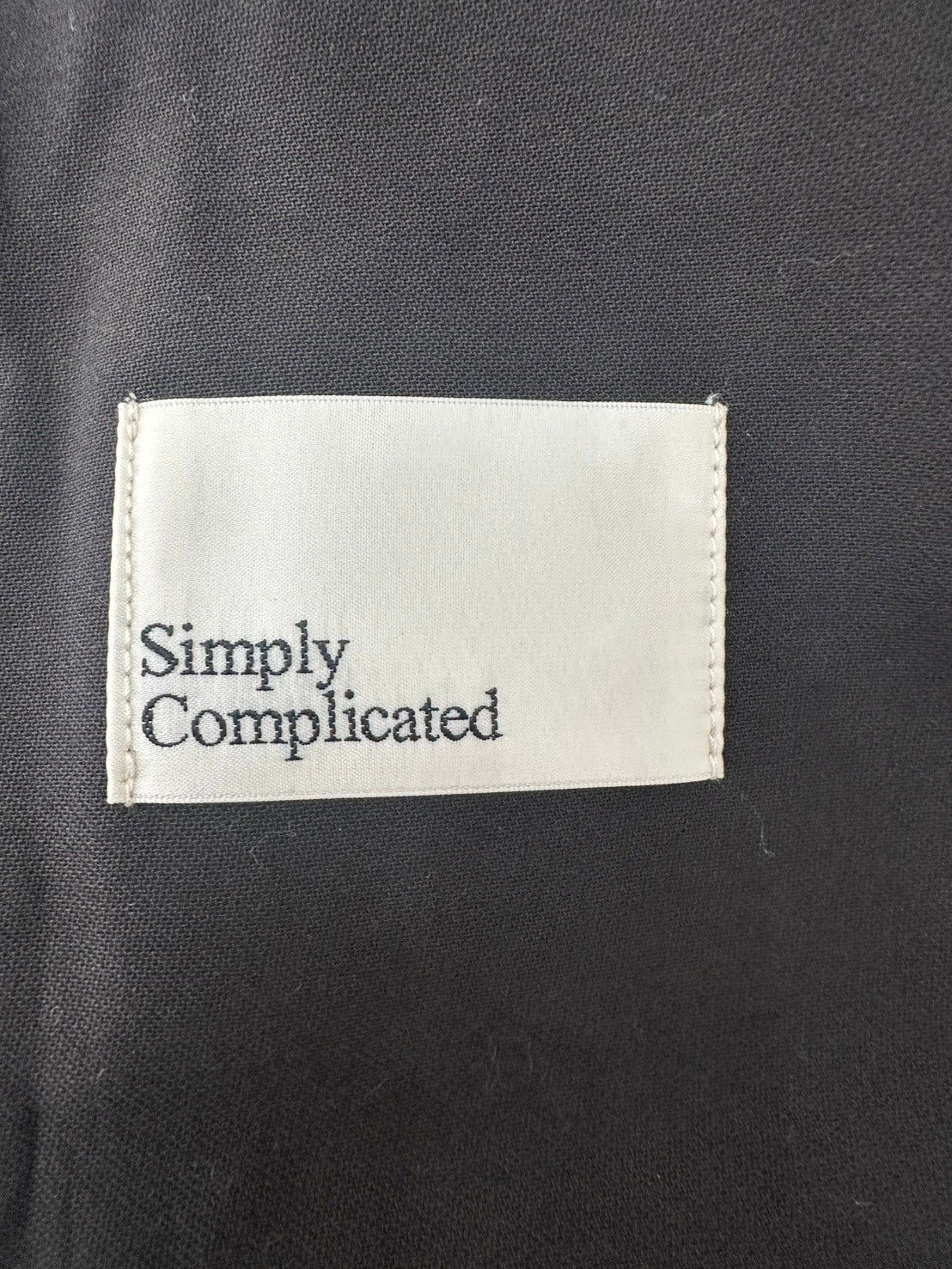 Simply Complicated 26SS CYCLIST COAT