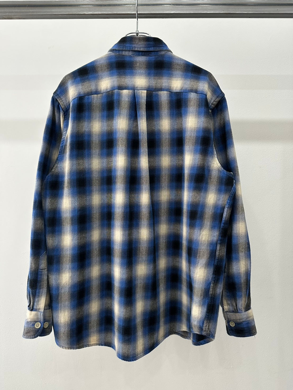 GAP ×SW　刺繍オンブレチェック長袖シャツ