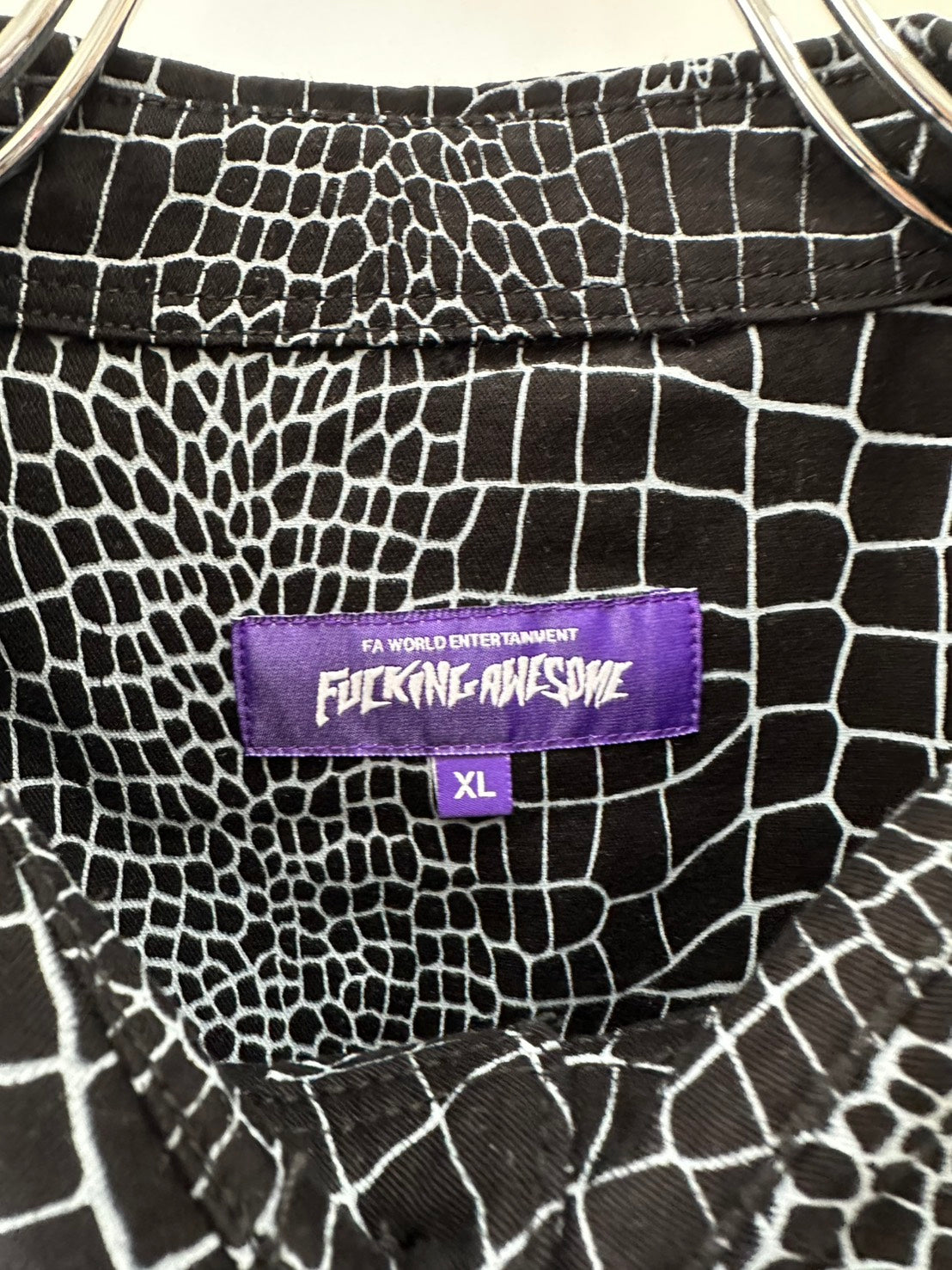 FUCKING AWESOME Crocodile Shirt