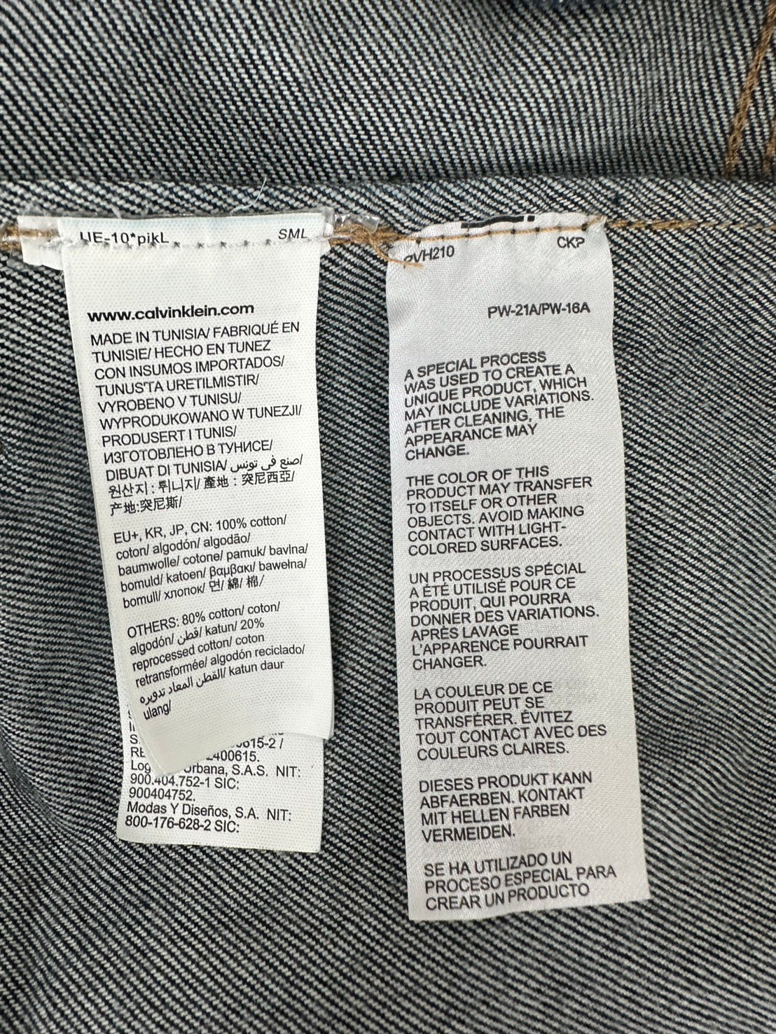 Calvin Klein RELAXED DENIM JACKET