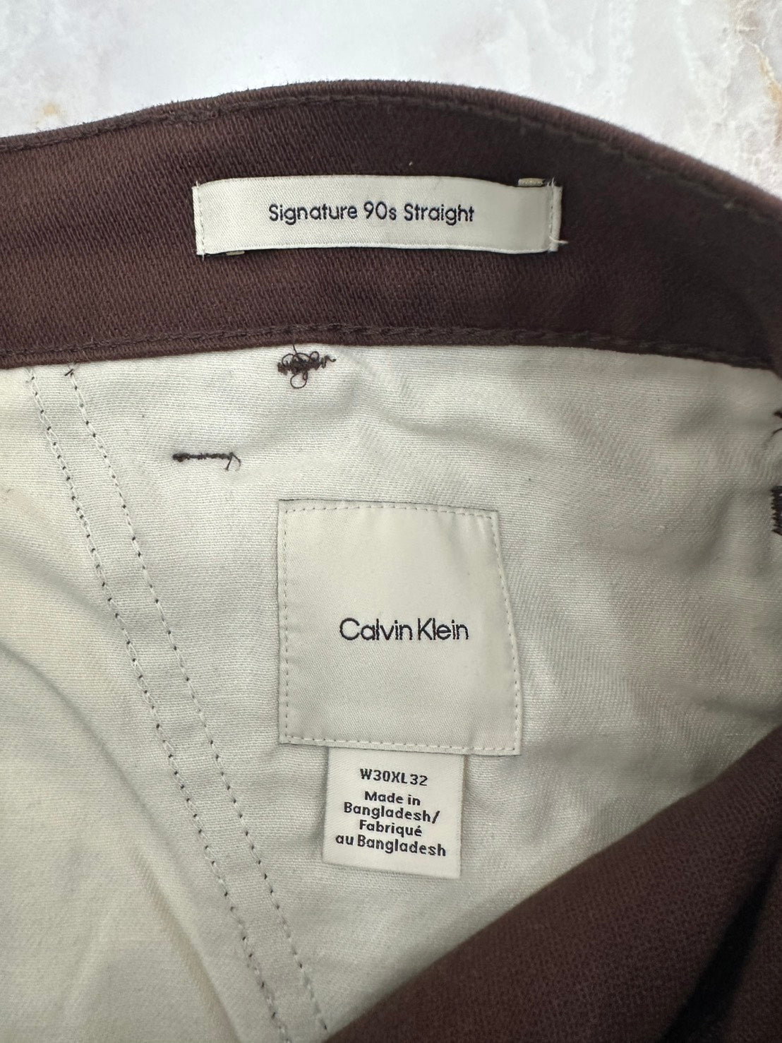 Calvin Klein ストレートカーペンターパンツ