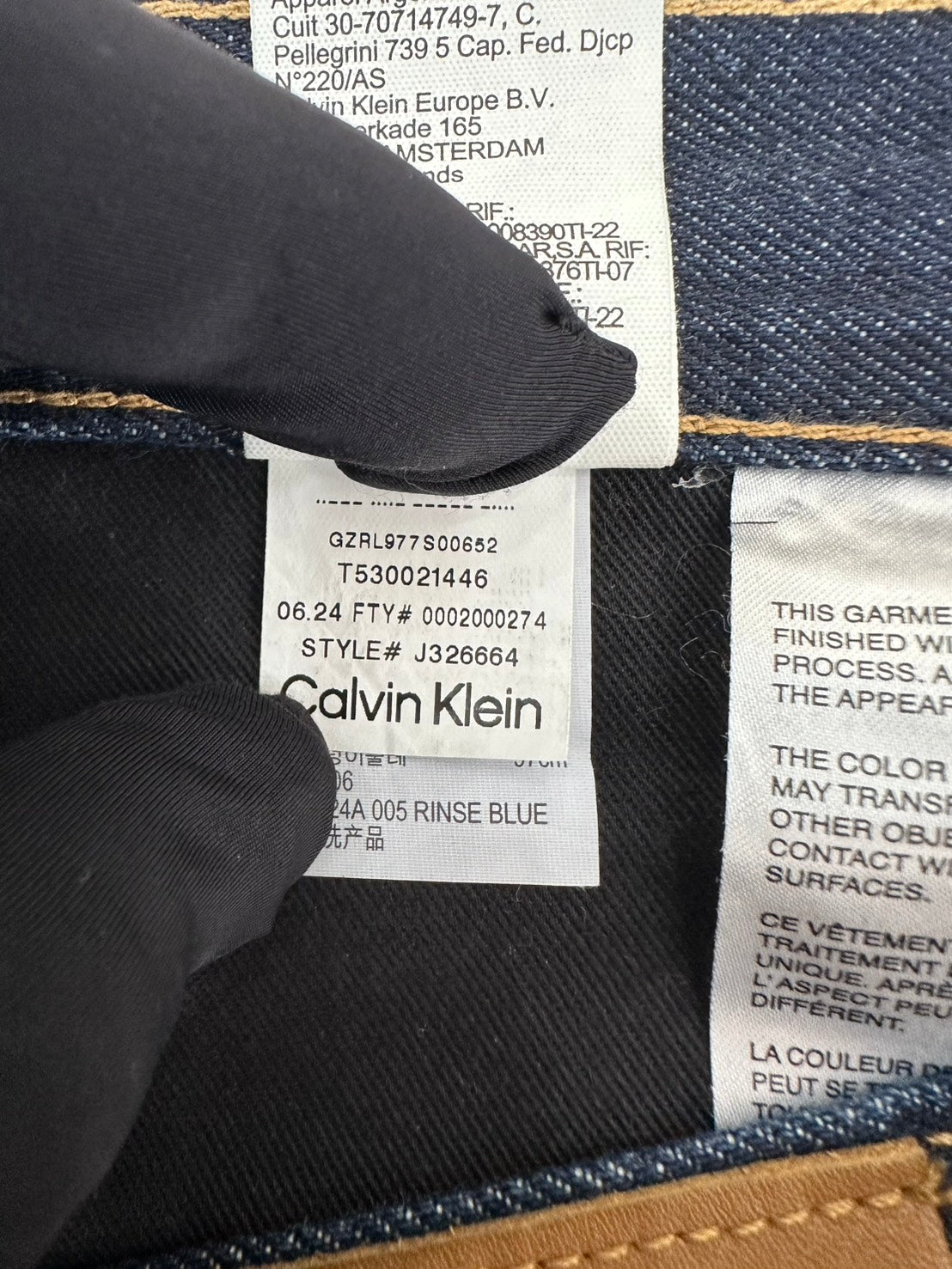 Calvin Klein J326664/STANDARD STRAIGHT