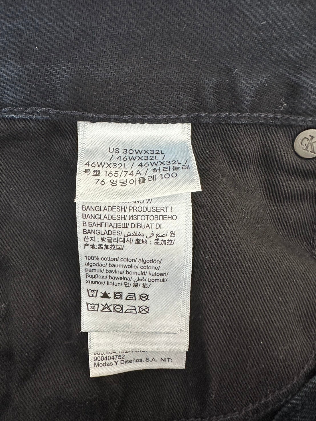 Calvin Klein ブーツカットデニムパンツ