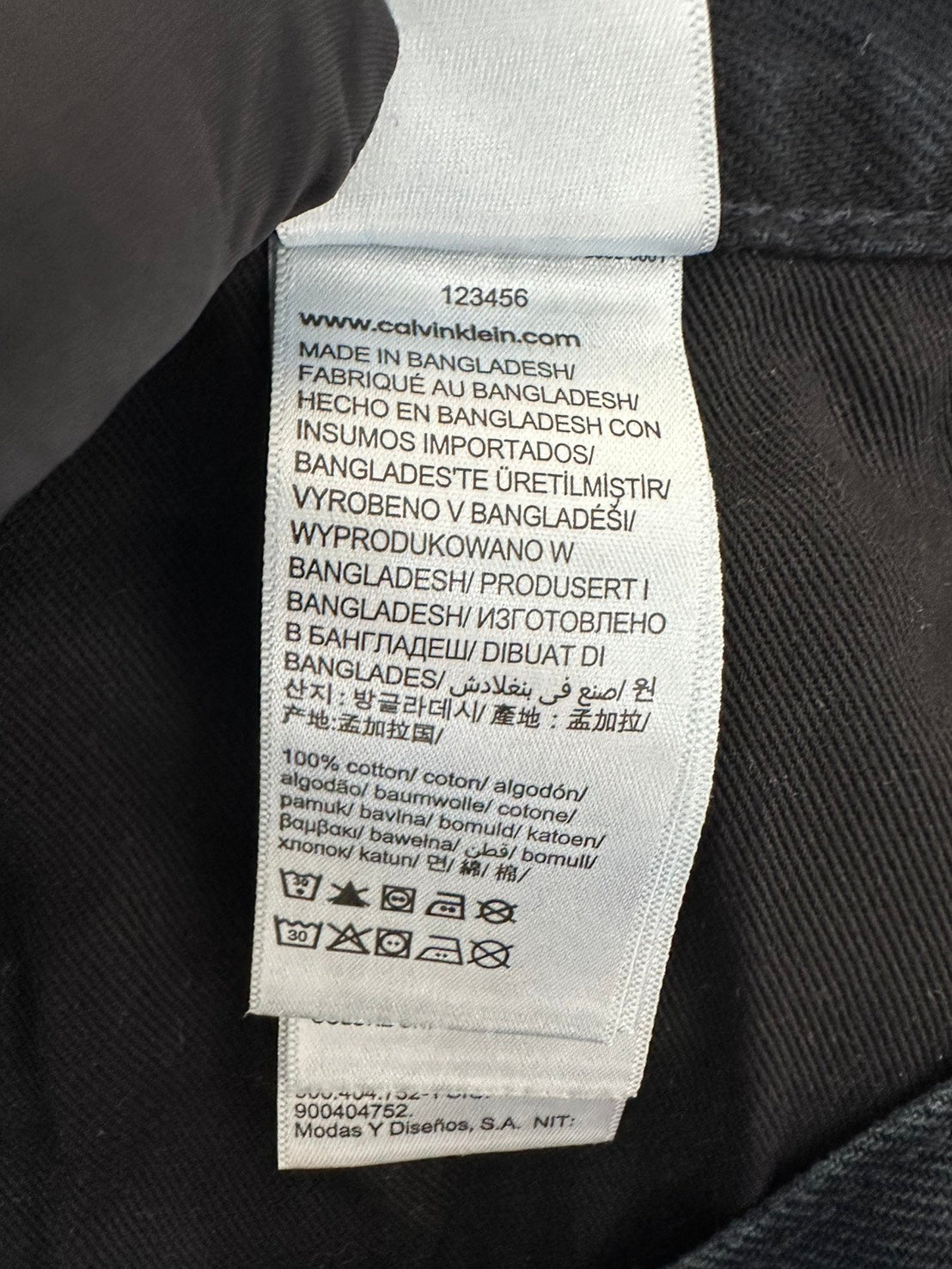 Calvin Klein ブーツカットデニムパンツ
