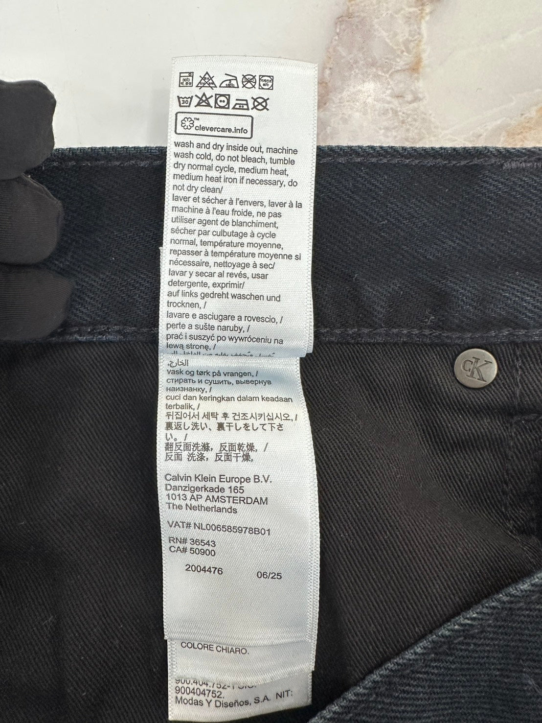 Calvin Klein ブーツカットデニムパンツ