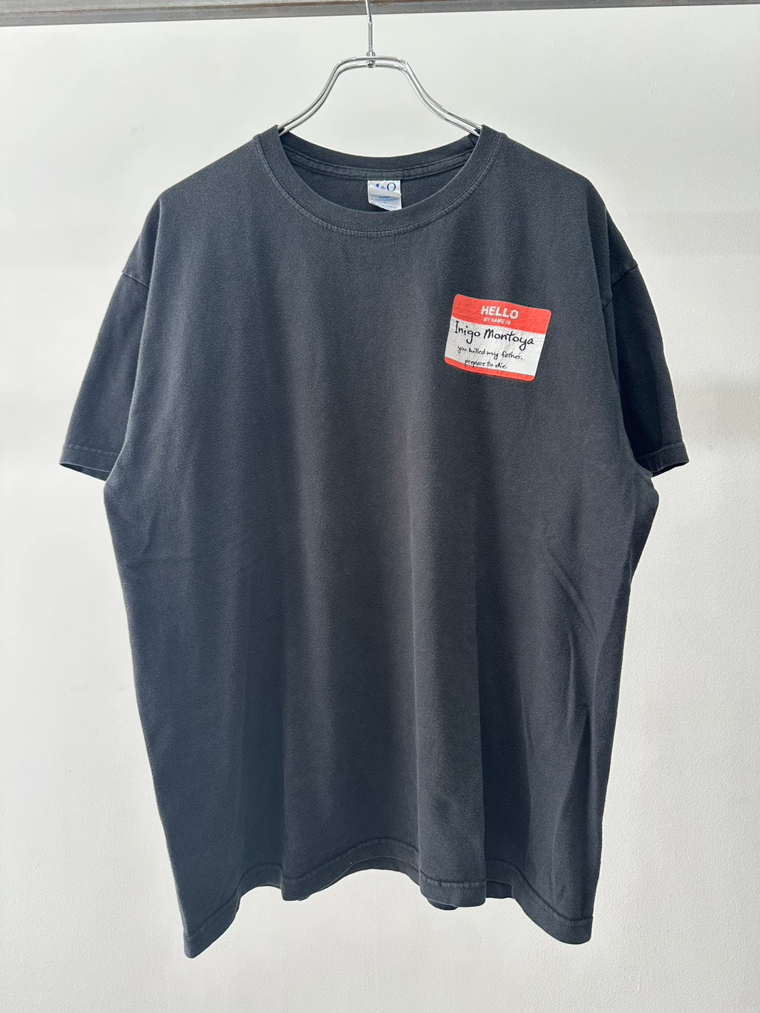 VINTAGE ヴィンテージ　90SネームタグプリントTシャツ