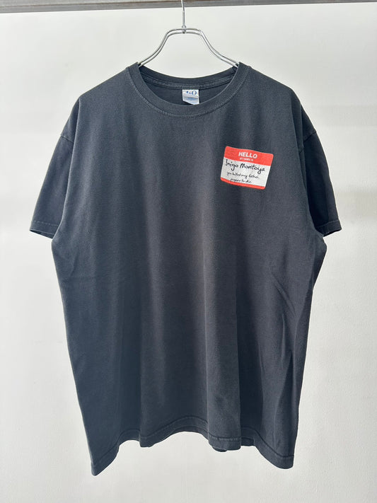 VINTAGE ヴィンテージ　90SネームタグプリントTシャツ