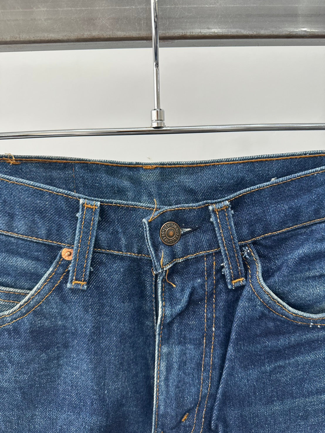 Levi's オレンジタブ 517 ブーツカットフレアデニムパンツ