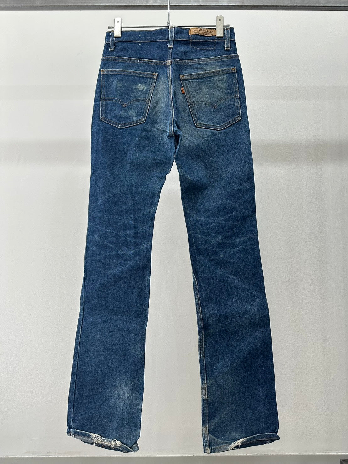 Levi's オレンジタブ 517 ブーツカットフレアデニムパンツ