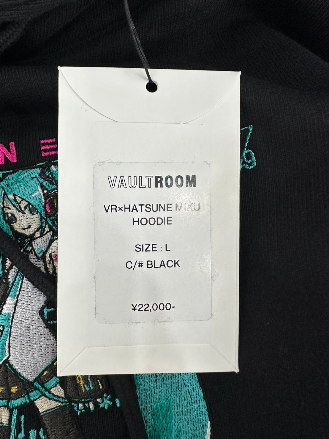 VR × HATSUNE MIKU HOODIE