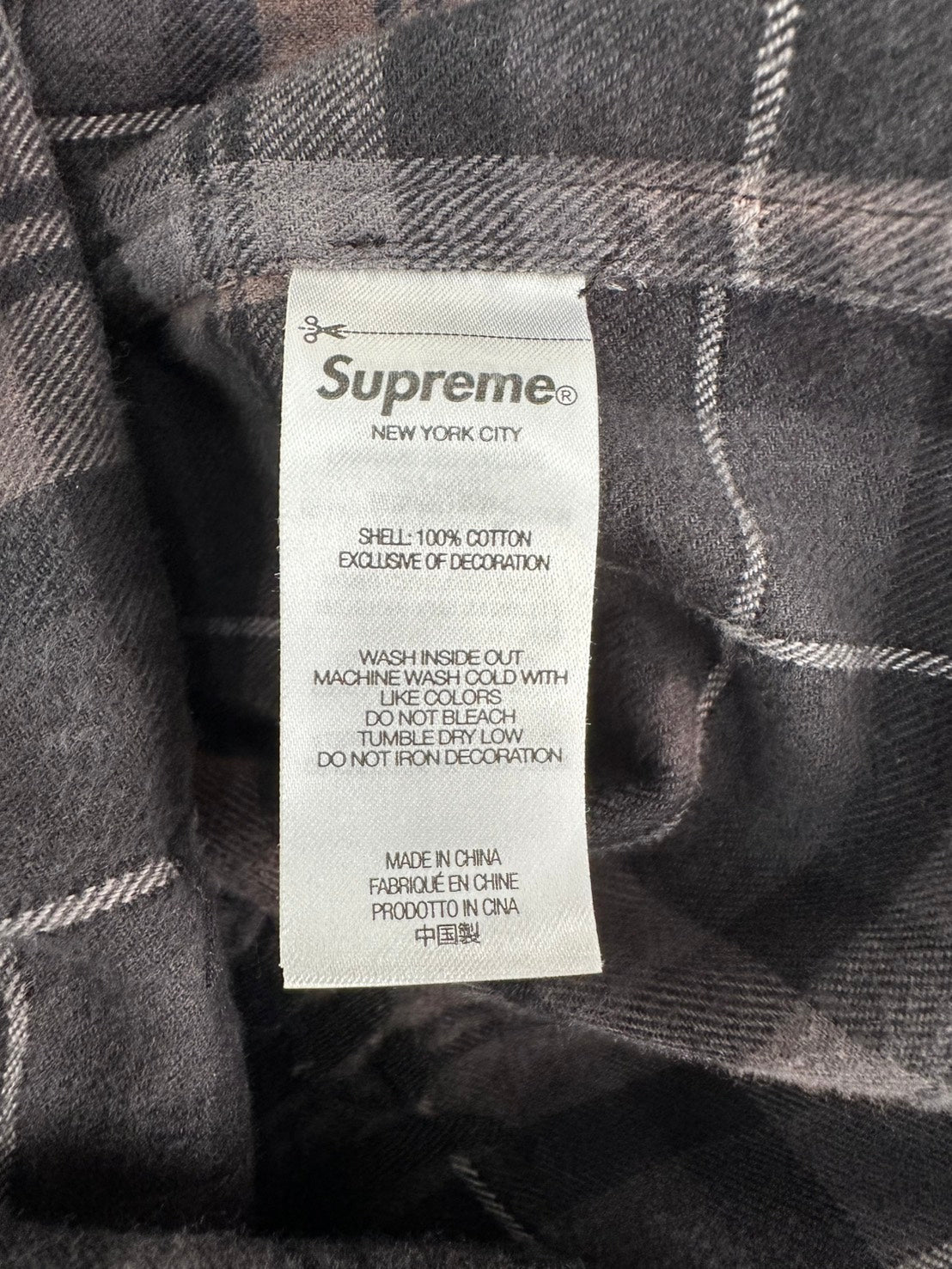 Supreme 25AW The Exorcist Flannel Shirt