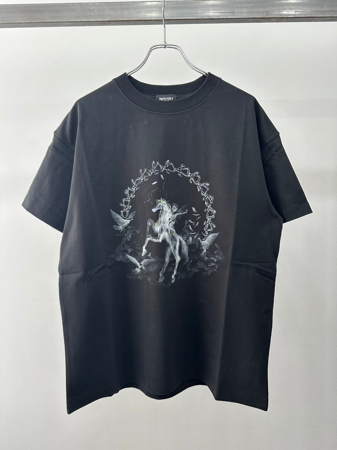 PACO SPLY WONDERLAND T-SHIRTS - BLACK