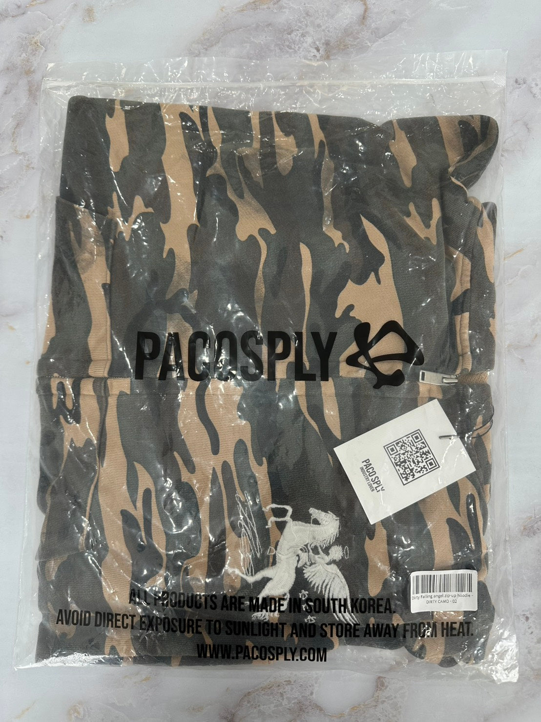 PACO SPLY DIRTY FALLING ANGEL HOODIE